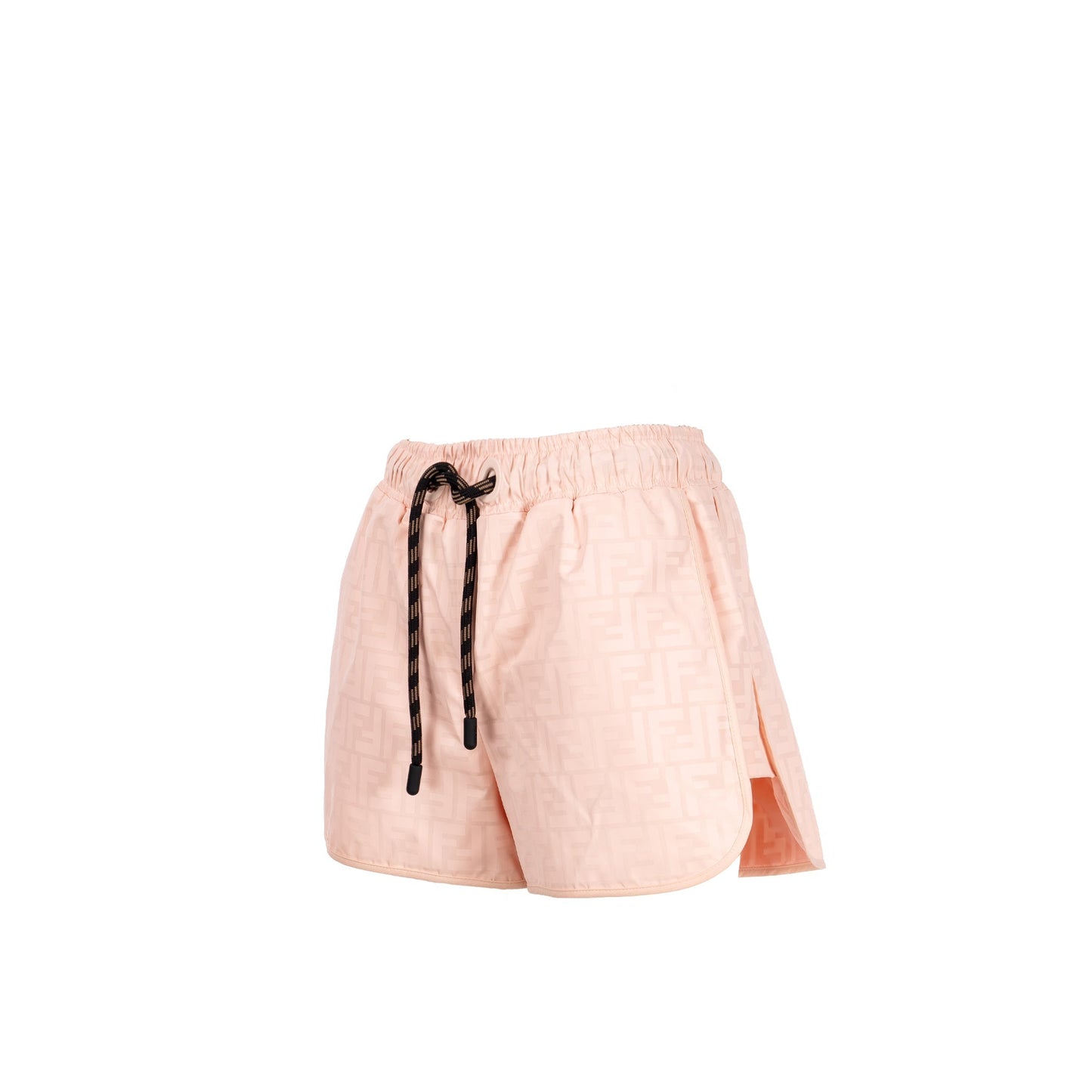 Fendi Size Logo Shorts Polyester Pink