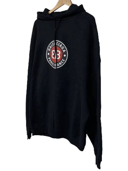 Luxury Balenciaga Trending 2025 Men's Logo Hoodie Black