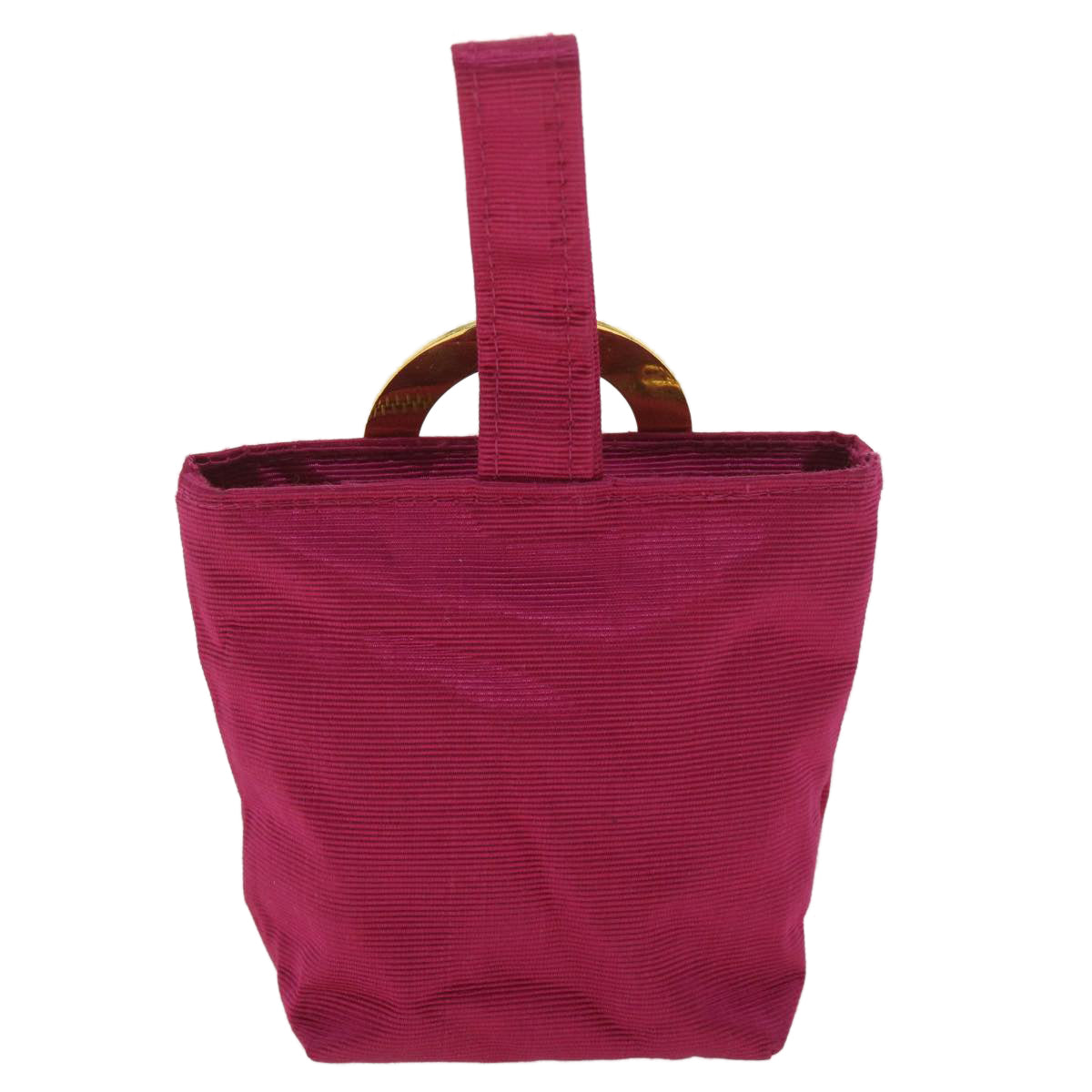 Luxury CELINE Logo Pouch Nylon Red Pink  36350