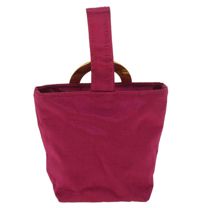 Luxury CELINE Logo Pouch Nylon Red Pink  36350