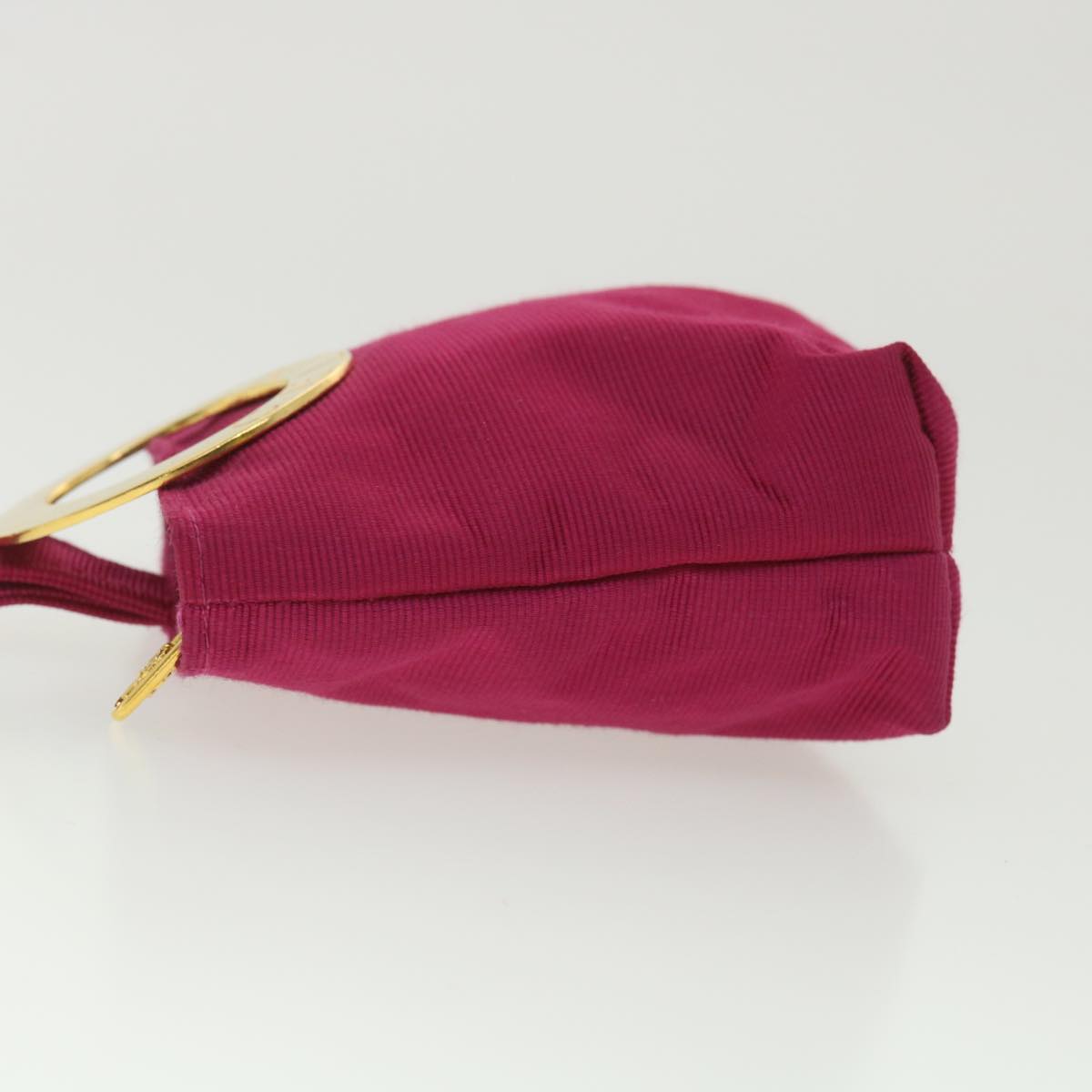 Luxury CELINE Logo Pouch Nylon Red Pink  36350