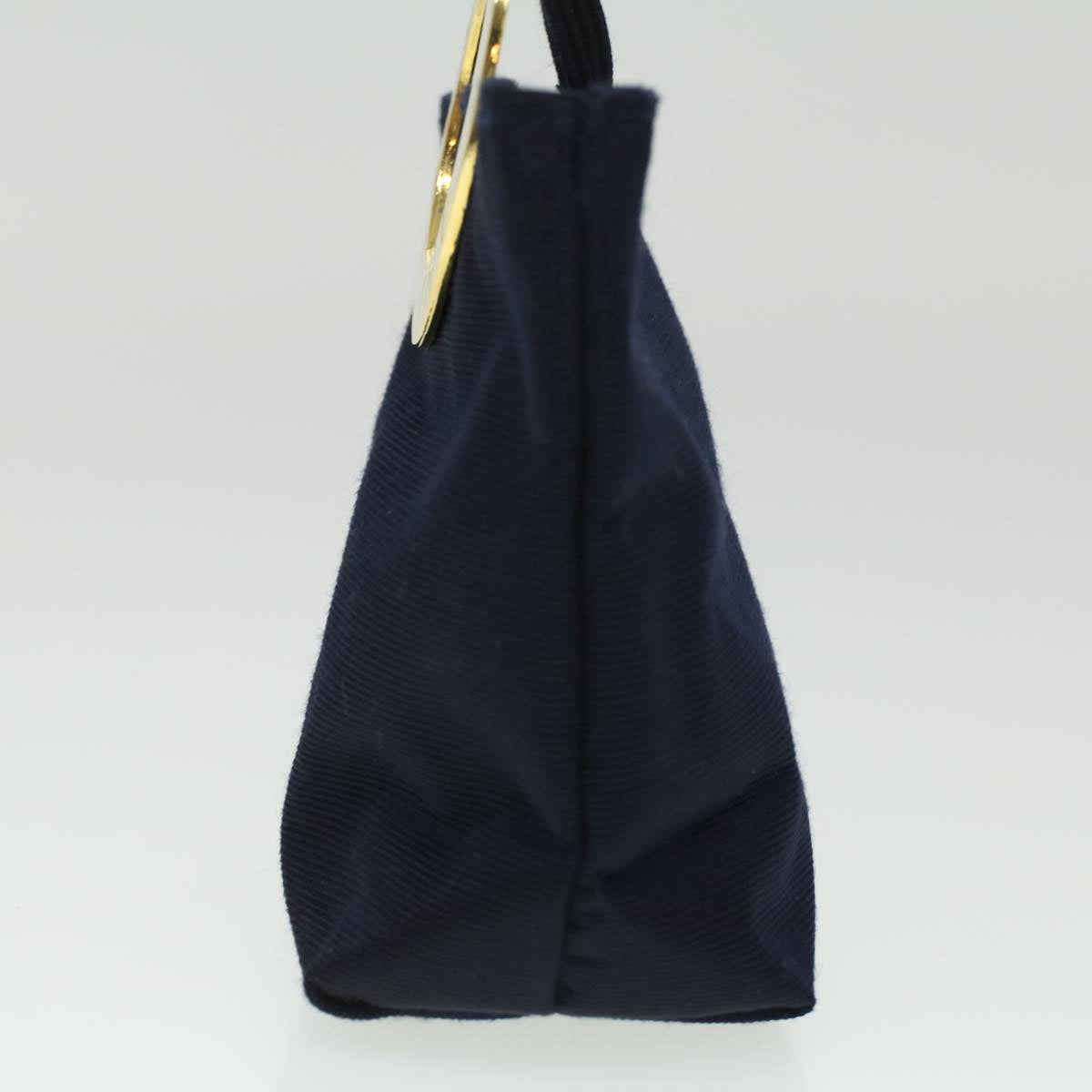 Luxury CELINE Logo Pouch Nylon Navy  36351