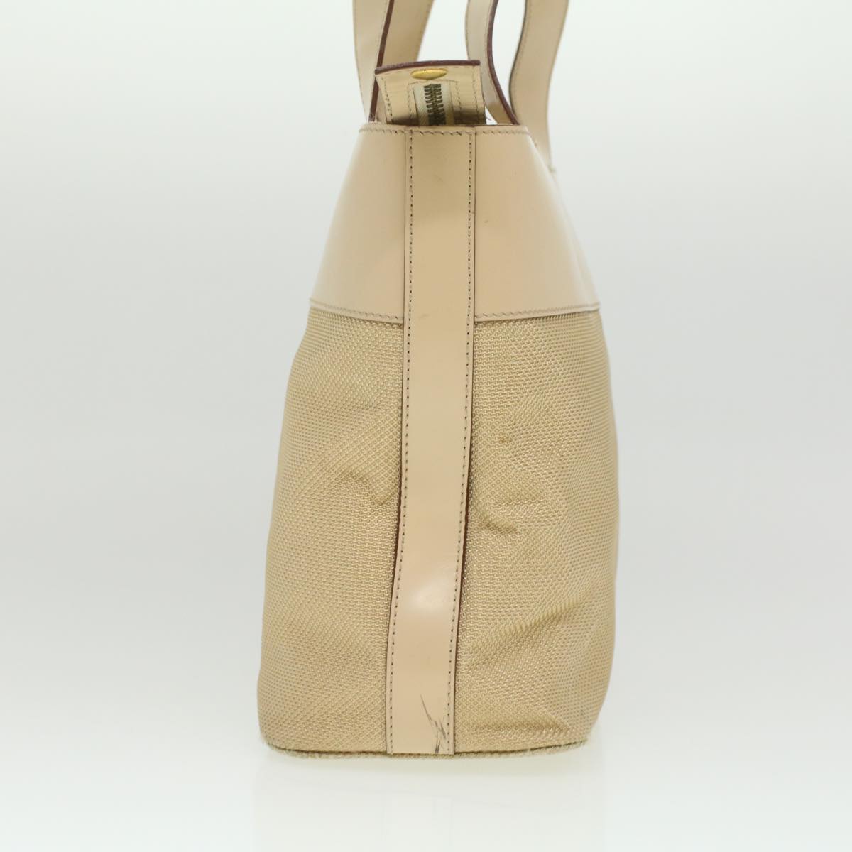Luxury CELINE Shoulder Bag Enamel nylon Beige  36352