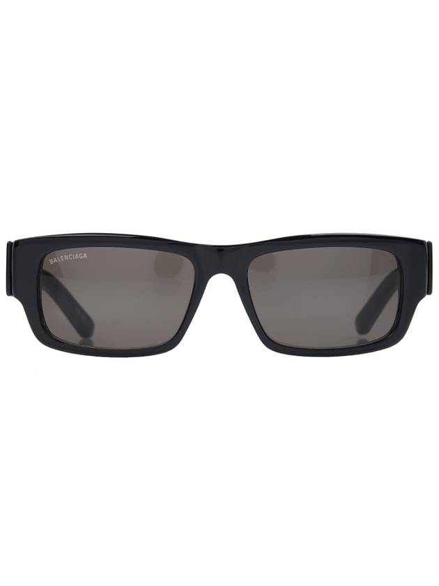 Luxury Balenciaga Trending 2025 Acetate Rectangular Frame Sunglasses Black