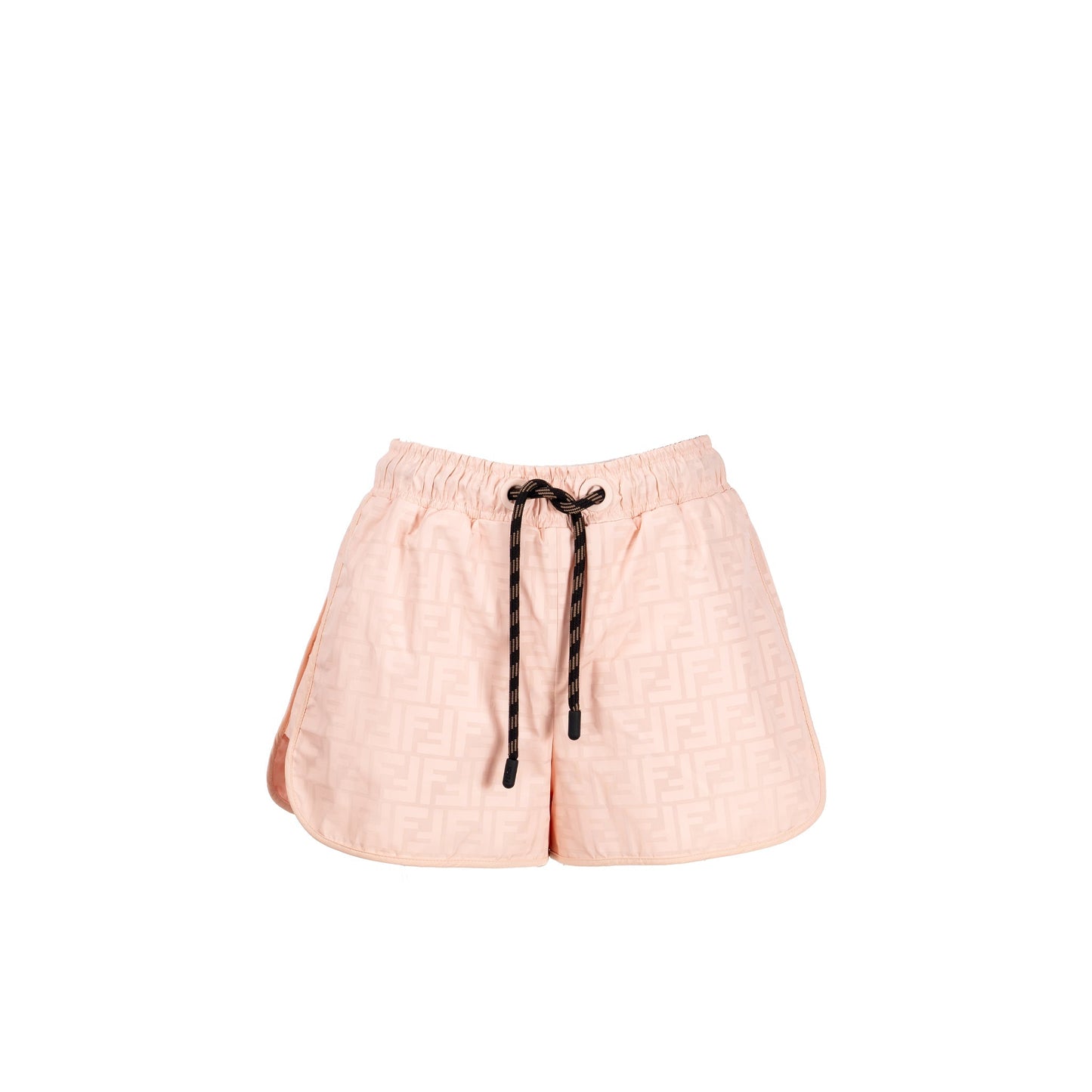 Fendi Size Logo Shorts Polyester Pink