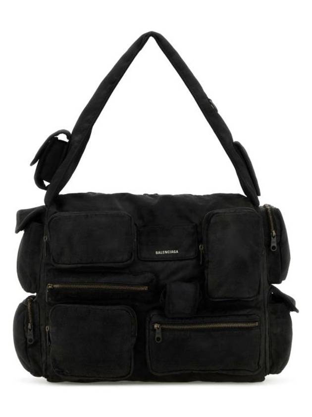 Luxury Balenciaga Trending 2025 Superbusy Large Cross Bag Black