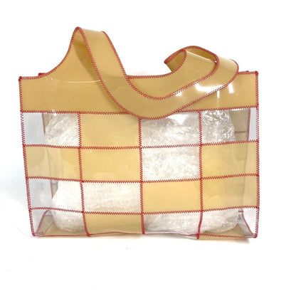 CHANEL Shoulder Bag Plastics beige CC COCO Mark Women