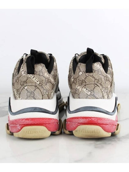 Gucci Luxury Balenciaga Trending 2025 Hacker Triple S Ebony 41 260