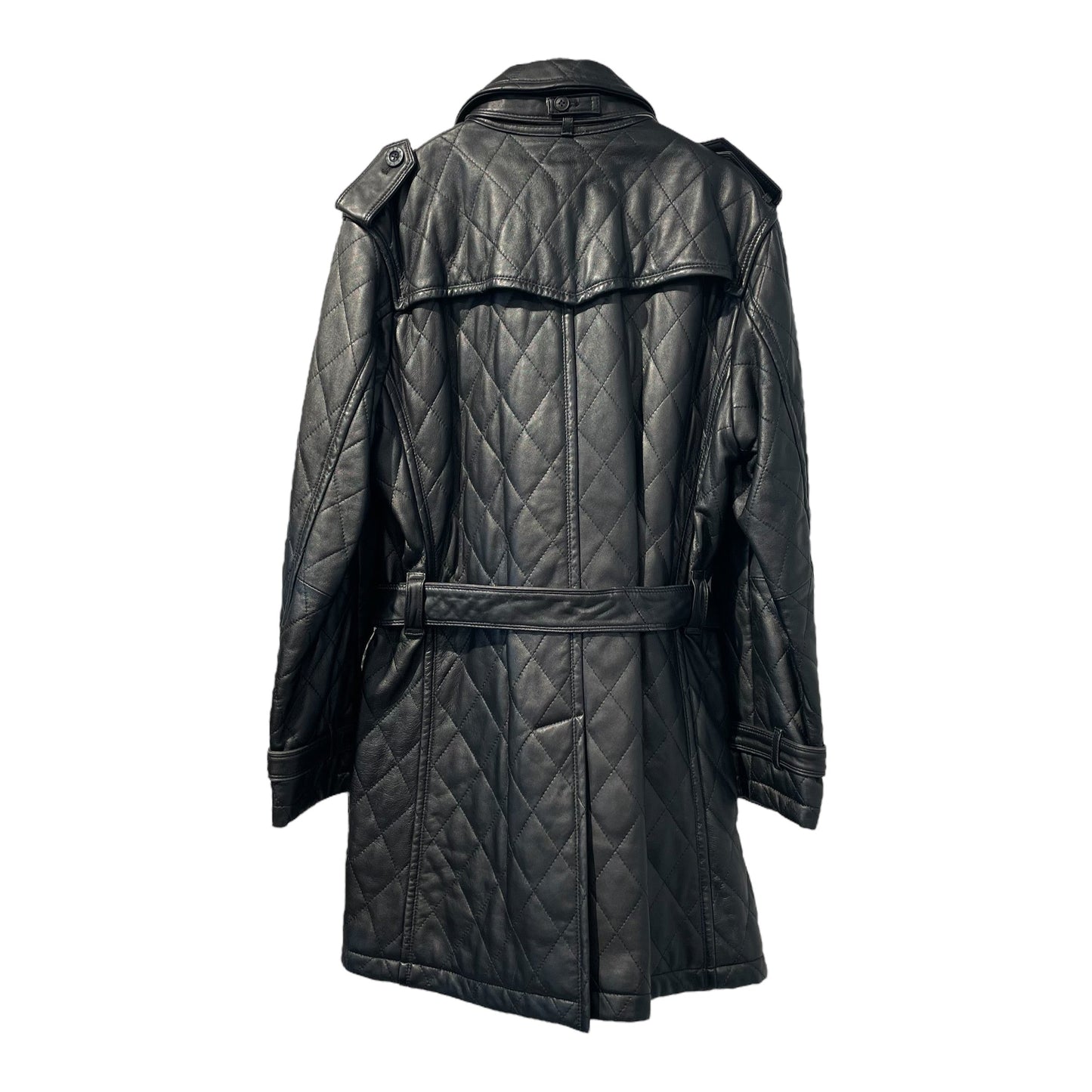 Luxury Burberry BLACK LABEL/Coat/M/BLK/Sheepskin/Plain