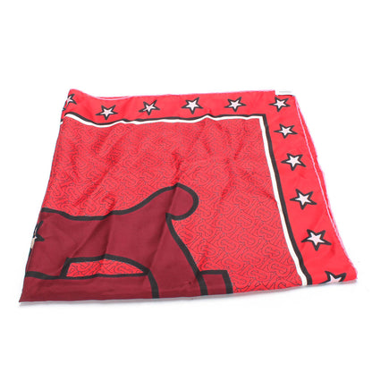 Luxury Burberry Printed Silk Scarf