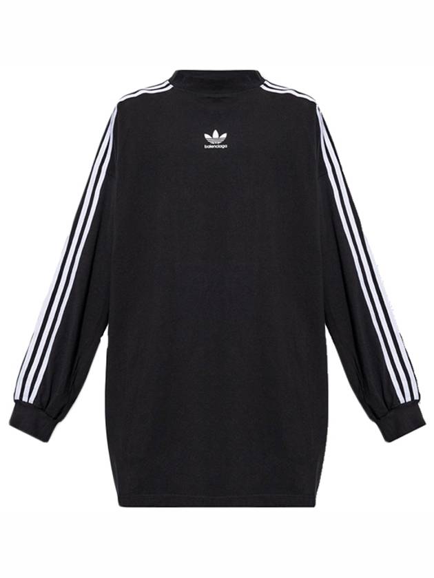 Luxury Balenciaga Trending 2025 Oversized Long Sleeve T-Shirt Black
