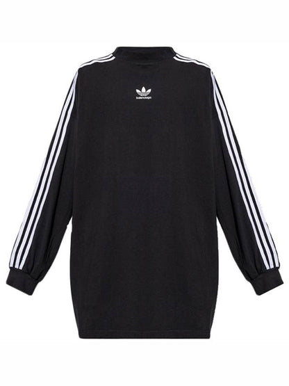 Luxury Balenciaga Trending 2025 Oversized Long Sleeve T-Shirt Black