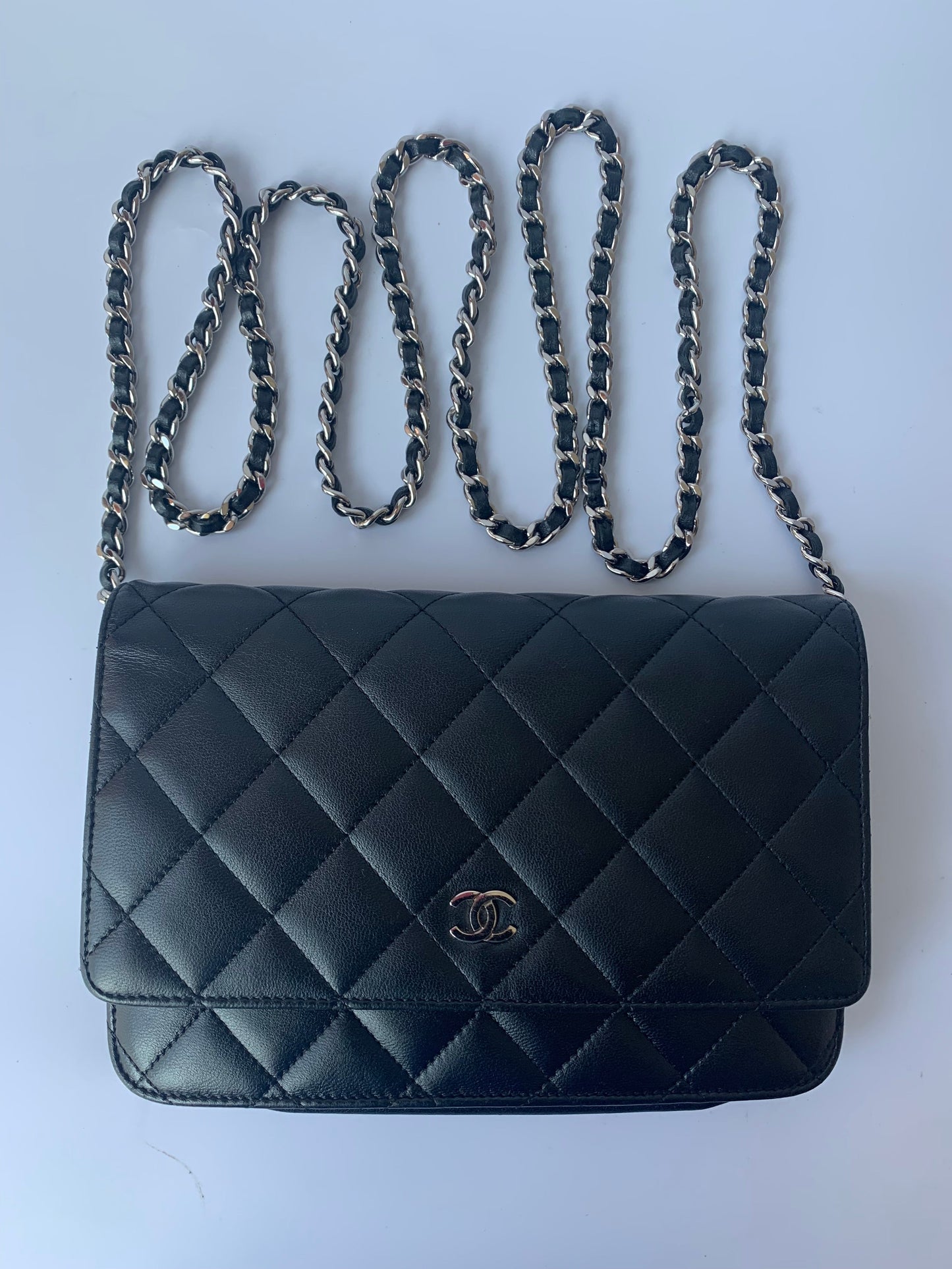 Chanel Wallet On Chains WOC Timeless/ Classic Black