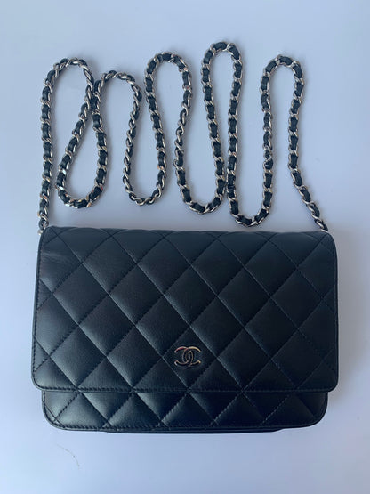Chanel Wallet On Chains WOC Timeless/ Classic Black