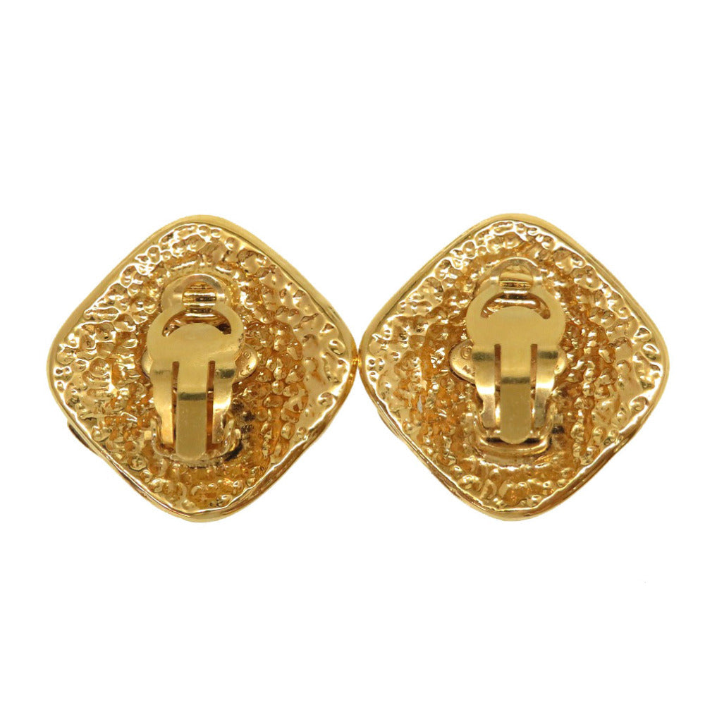 CHANEL Earring metal gold COCO Mark vintage Women