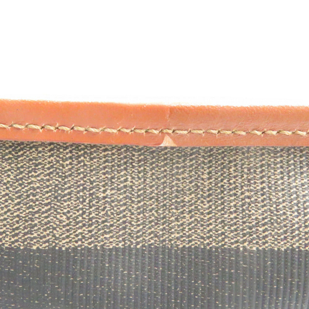 FENDI Handbag PVC Brown Pekan Women