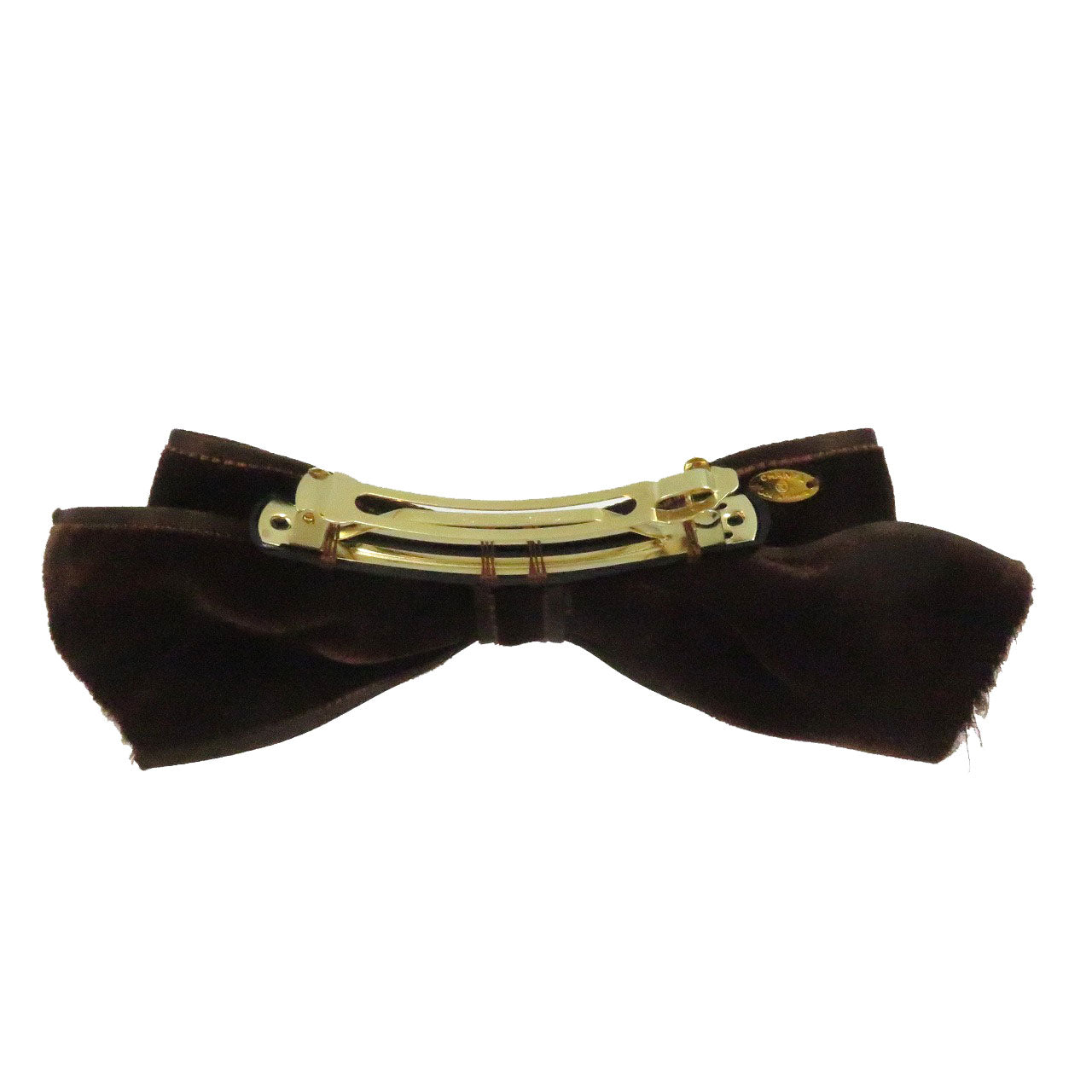 CHANEL Valletta Suede Brown COCO Mark Women