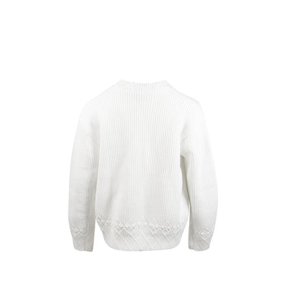 Chanel Size 38 25P Jacket Cotton/Mixed Fibres White SHW