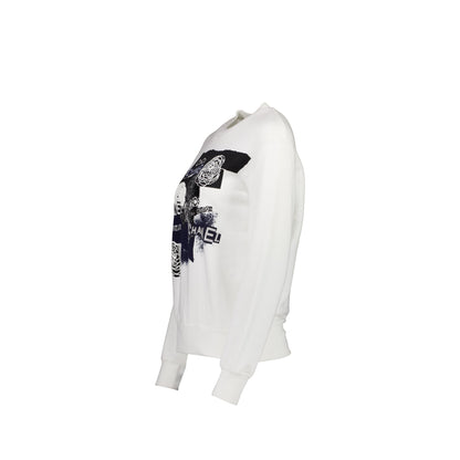 Chanel Size XS Coco Chanel Graffiti Sweatshirt White/Black