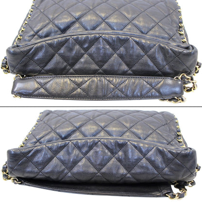 CHANEL Hobo Quilted Ultimate Soft Chain Around Tote Bag