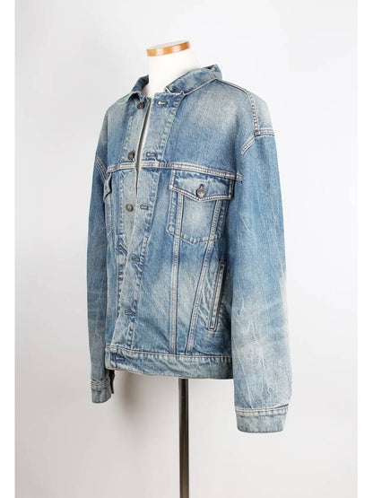 Luxury Balenciaga Trending 2025 Mode denim jacket 46