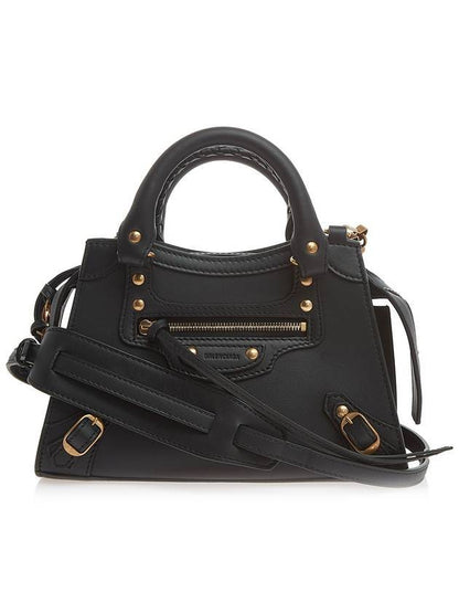 Luxury Balenciaga Trending 2025 Neo Classic City Mini Tote Bag Black