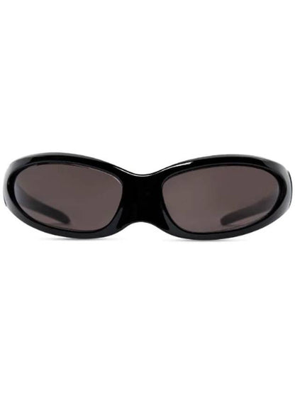 Luxury Balenciaga Trending 2025 Eyewear Skin Cat Round Frame Sunglasses 718476T0007