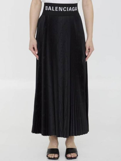 Luxury Balenciaga Trending 2025 short skirt 5930002 790581 TQO30 1000 BLACK