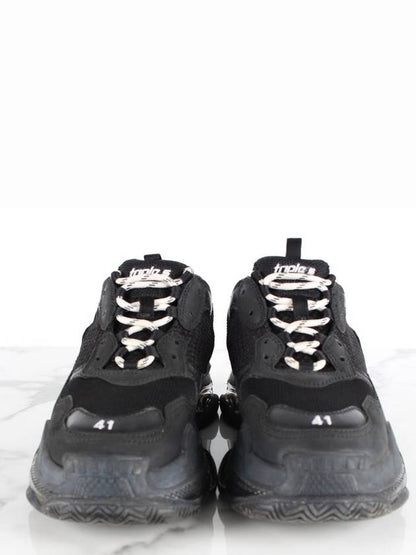Luxury Balenciaga Trending 2025 Triple S Dirty Black 41 Domestic 260
