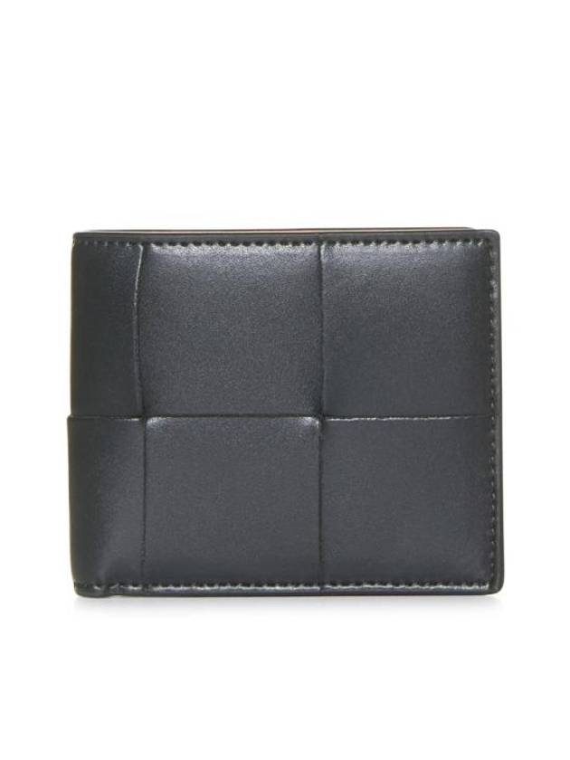 Luxury Bottega Veneta Cassette Half Wallet Dark Green