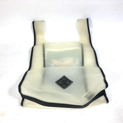 FENDI Handbag 7VA442 Plastics clear banana fruit FREEDOM logo