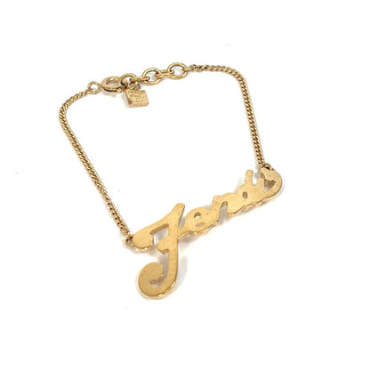 FENDI bracelet metal gold Accessories bracelet Women