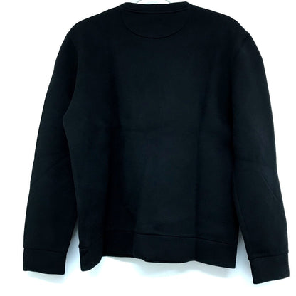 FENDI sweat FY0812 Rayon black Rubber logo sweat mens 48
