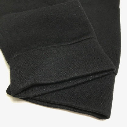 FENDI sweat FY0812 Rayon black Rubber logo sweat mens 48