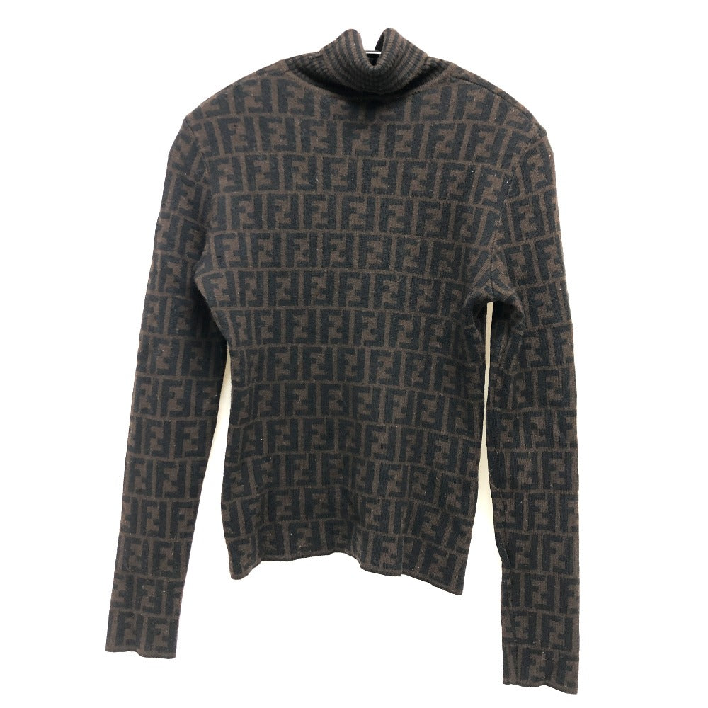FENDI sweater cotton Brown Zucca 42