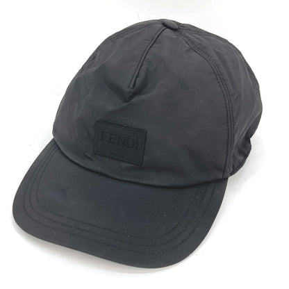 FENDI cap FXQ788 Nylon black logo