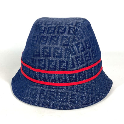 FENDI hat Polyester, Cotton blue Zucca
