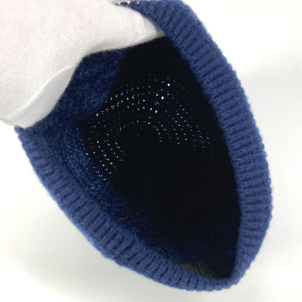 FENDI Knit hat FXQ960 wool gray logo Women