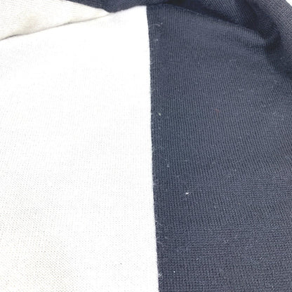 FENDI Scarf FXS124 wool Black x white logo scarf unisex(Unisex)
