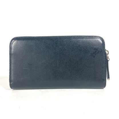 FENDI Long Wallet Purse 8M0299 leather black Long wallet Studs unisex(Unisex)