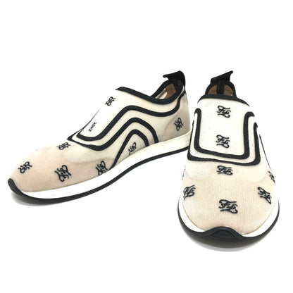 FENDI sneakers mesh white mesh Women 36
