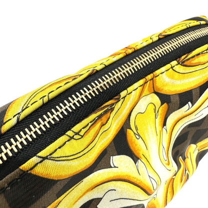 FENDI Pouch 8N0172 Nylon Brown Versace VERSACE collaboration Fendace FENDACE Women