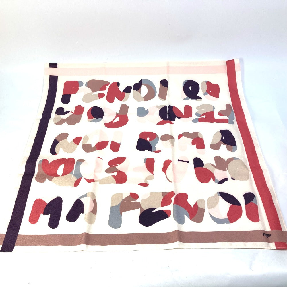 FENDI scarf polyester pink Osaka Reopening Exclusive Novelty (Not for Sale) Furoshiki FENDI ROMA logo Women