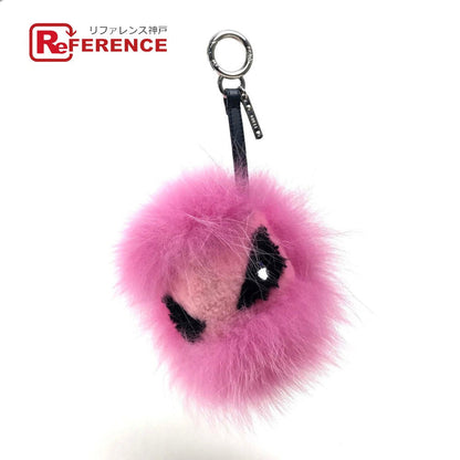 FENDI charm fur pink BAG BUGS Bag Bugs