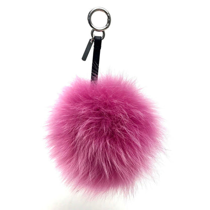 FENDI charm fur pink BAG BUGS Bag Bugs