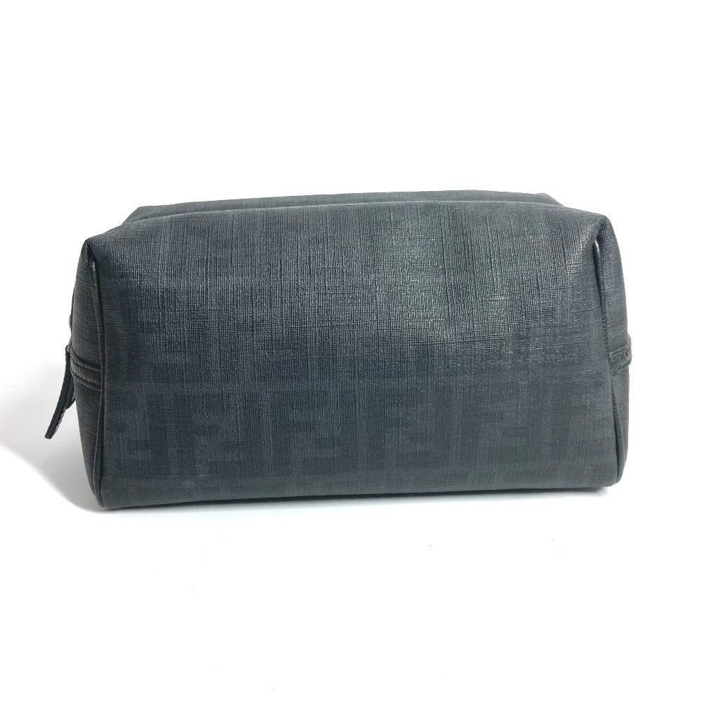 FENDI business bag PVC black Zucca logo