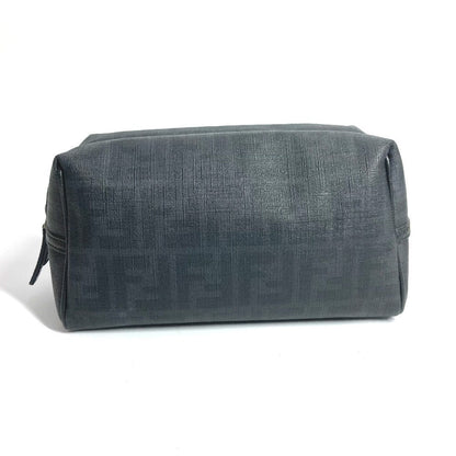 FENDI business bag PVC black Zucca logo
