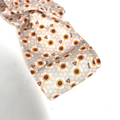 FENDI hair accessory FXT010 silk gray hair accessory Flower flower Women