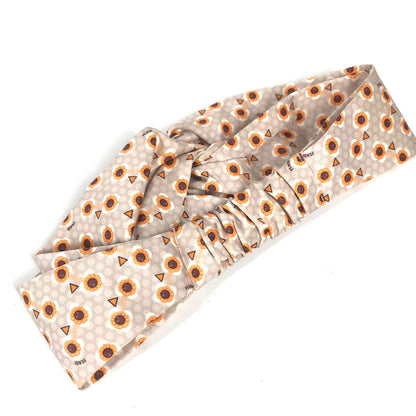 FENDI hair accessory FXT010 silk gray hair accessory Flower flower Women