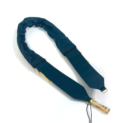 FENDI belt 8C0627 Satin canvas Blue type belt Women